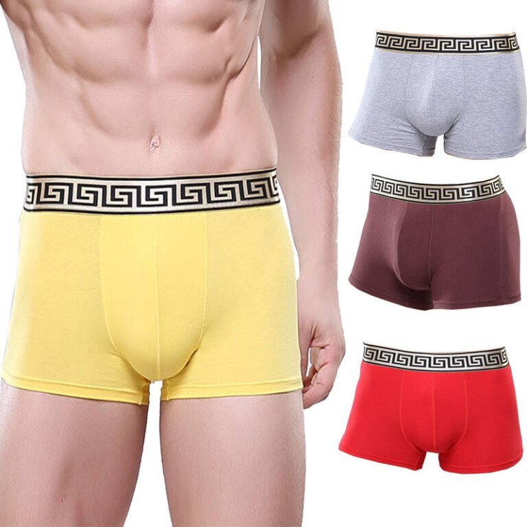 Custom Logo Men’s Shorts Briefs – The Ultimate Blend of Comfort, Style, and Sustainability 🌟👕