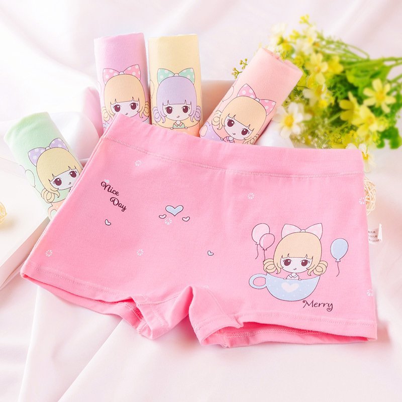The Ultimate Comfort: Hot Sale Girls’ Panties — Soft 100% Cotton with Elastic Stretch