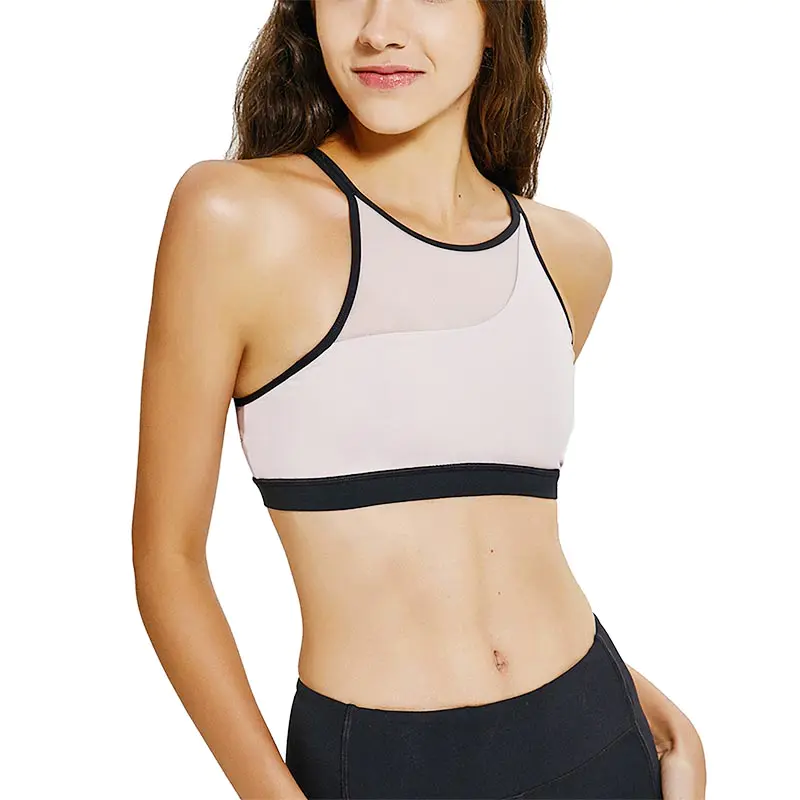 Low MOQ Newest Fashion Customized Women Yoga Sports Bra