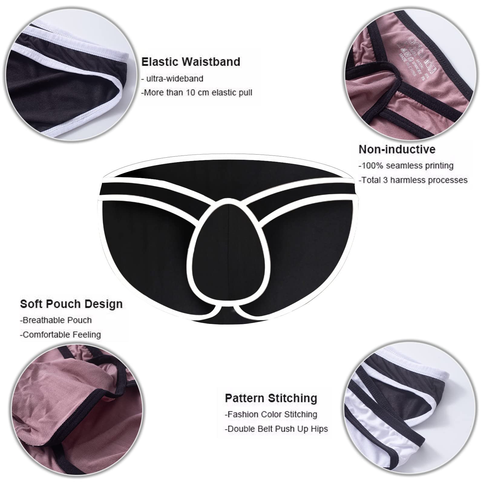 Elevate Your Everyday Comfort with Our Custom Logo Sexy Men’s Underwear Collection
